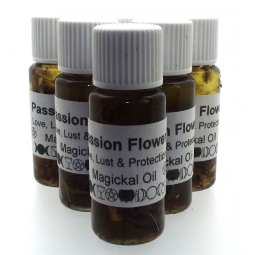 10ml Passion Flower Herbal Spell Oil Love Lust Protection